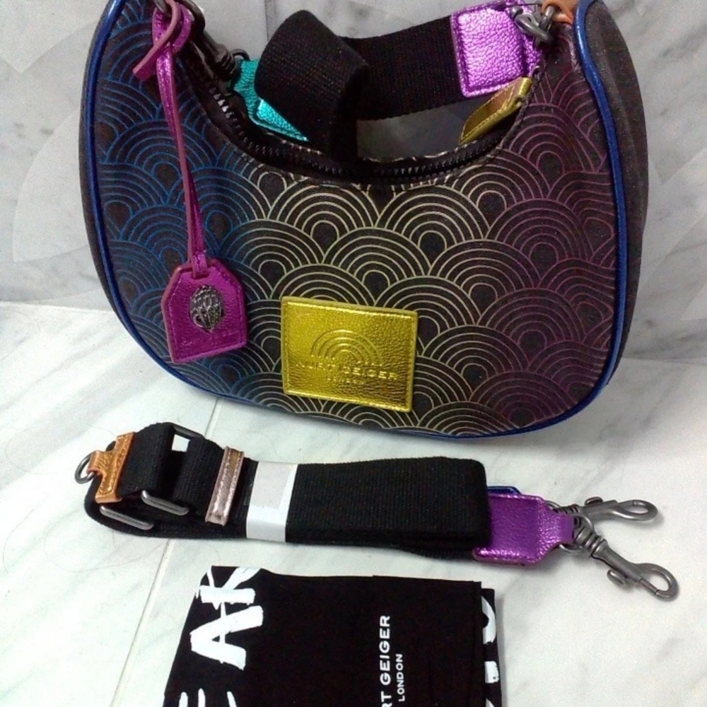 Kurt Geiger Southbank Small Hobo Crossbody - Picture 2 of 7